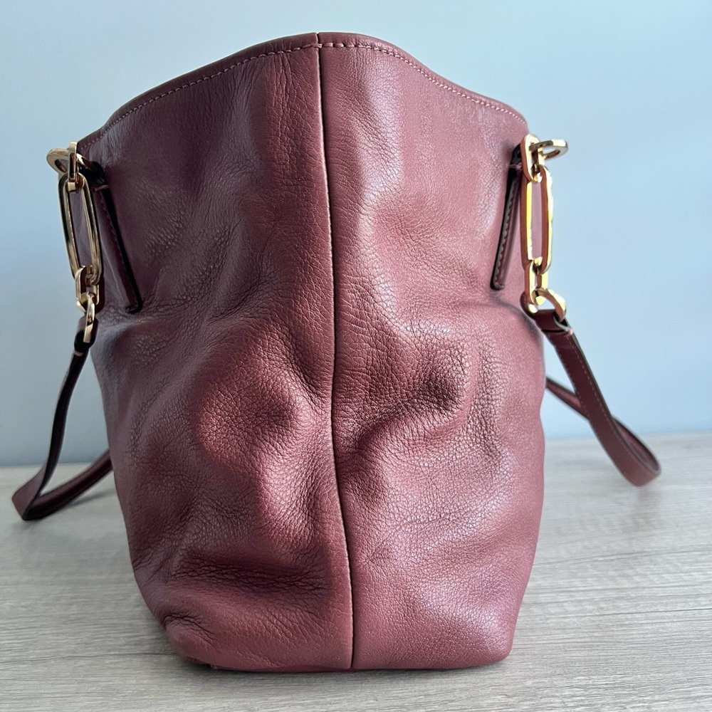 Coach Pebbled Leather Madison Tote with Original Duster - Picture 5 of 14